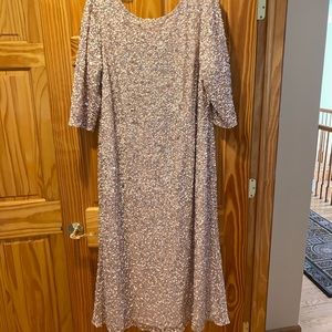 Adrianna Papell sequin dress